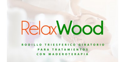 RODILLO TRIESFERICO GIRATORIO PARA TRATAMIENTOS CON MADEROTERAPIA